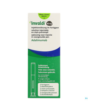 Imraldi 40mg sol inj 50mg/ml stylo preremplie  2