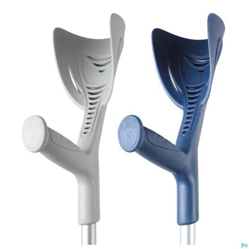 Homecare canne anglaise mono mat bleu    1