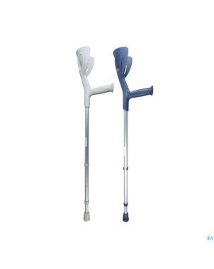 Homecare canne anglaise mono mat bleu    1