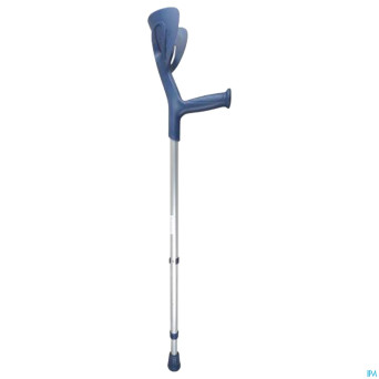 Homecare canne anglaise mono mat bleu    1