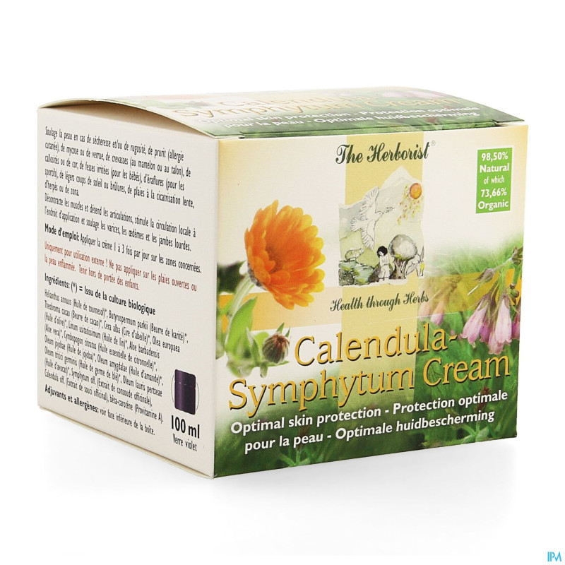 Herborist calendula symphytum creme    100ml