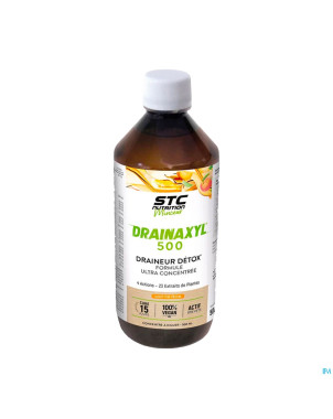 Stc nutrition drainaxyl fruit peche 500ml