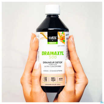 Stc nutrition drainaxyl fruit peche 500ml