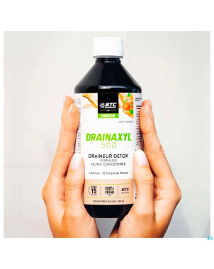 Stc nutrition drainaxyl fruit peche 500ml