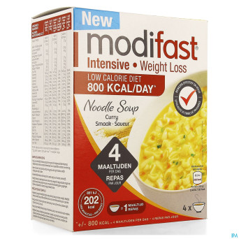 Modifast intensive noodle soup curry    220g