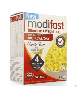 Modifast intensive noodle soup curry    220g