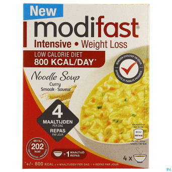Modifast intensive noodle soup curry    220g