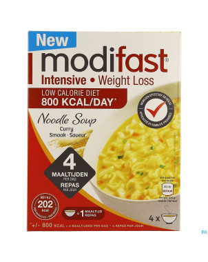 Modifast intensive noodle soup curry    220g