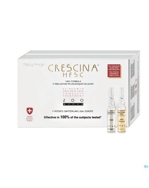 Crescina hfsc 100% 200 femme traitement complet