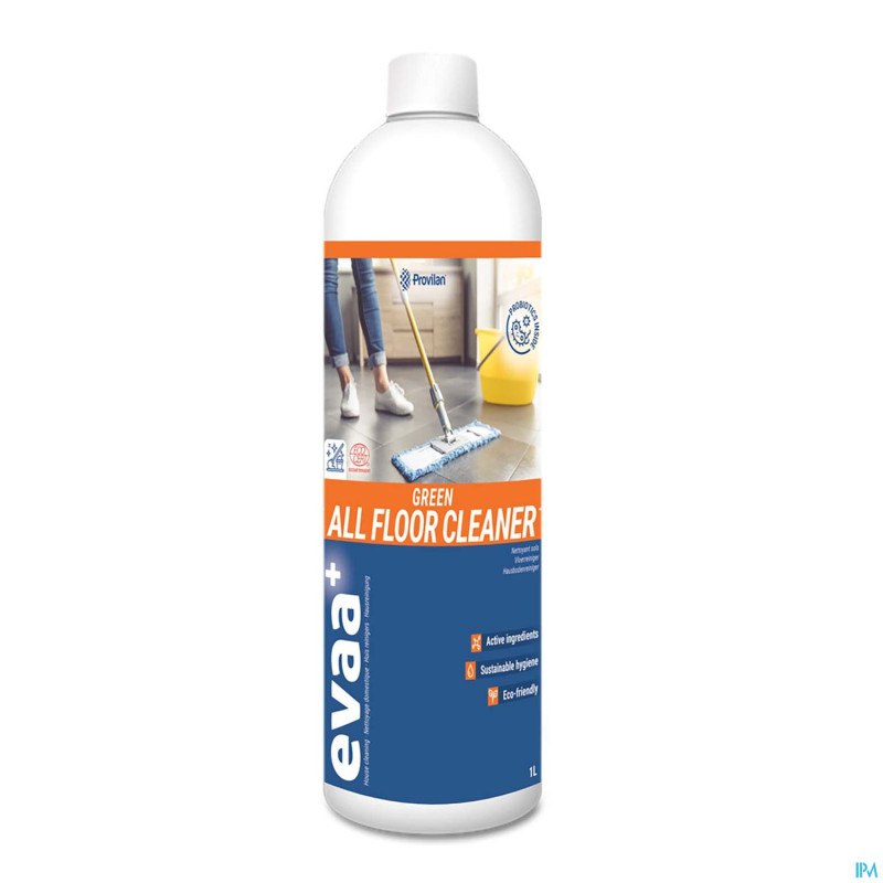 Evaa+ green all floor cleaner    1l
