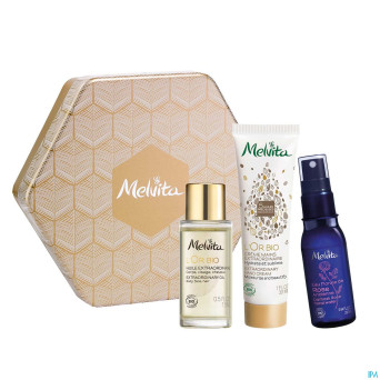 Melvita coffret hexagonal best noel 2018