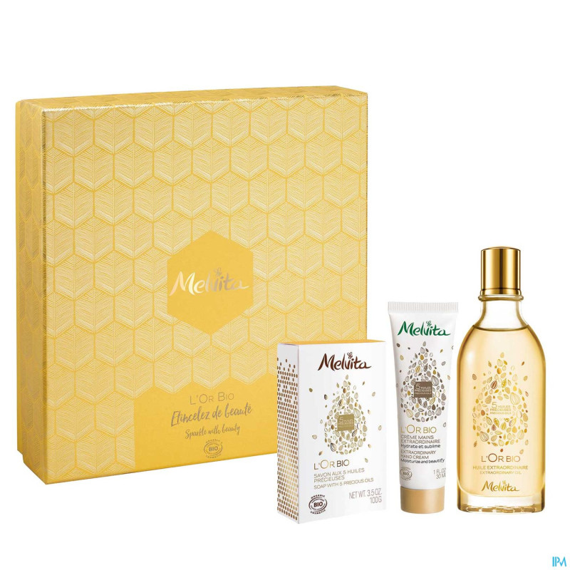 Melvita coffret or bio noel 2018 3 prod.