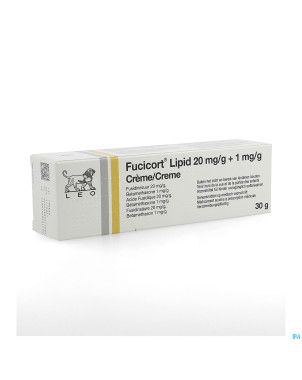 Fucicort lipid creme impexeco 20mg/g+1mg/g 30g pip