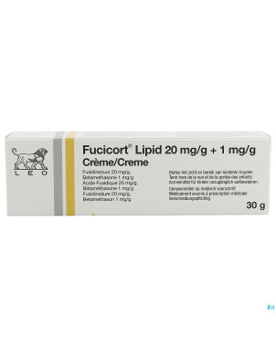 Fucicort lipid creme impexeco 20mg/g+1mg/g 30g pip
