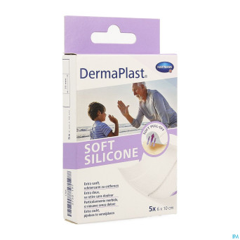 Dermaplast soft silicone 6x10cm   5