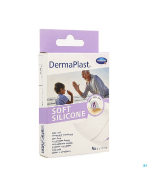 Dermaplast soft silicone 6x10cm   5
