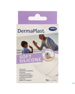 Dermaplast soft silicone 6x10cm   5