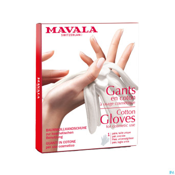 Mavala gants coton