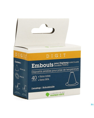 Marque v digitemp auriculaire embout    40