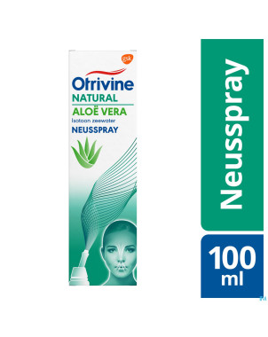 Otrivine natural aloe vera    spray 100ml