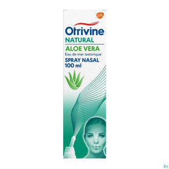 Otrivine natural aloe vera    spray 100ml