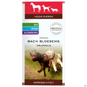 Fleurs de bach animaux agressivite gouttes    20ml