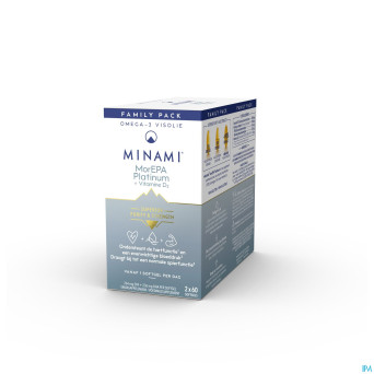Minami morepa sf platinum+vit d3 1000iu  caps 2x60