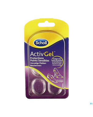 Scholl activgel protections points sensibles paire