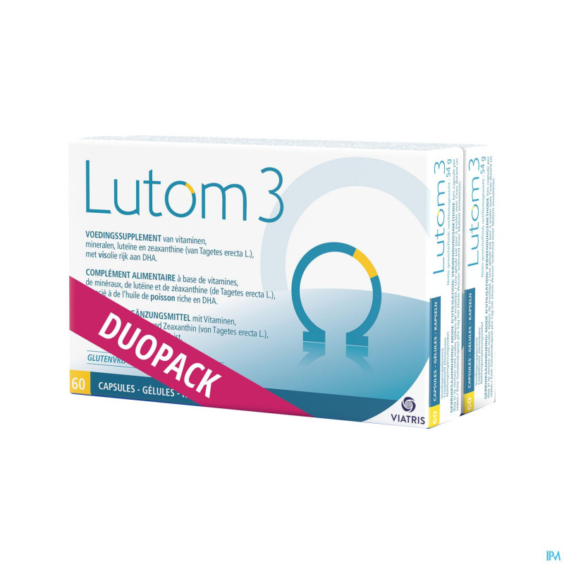 Lutom 3 blister    caps 2x60