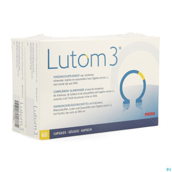 Lutom 3 blister    caps 2x60