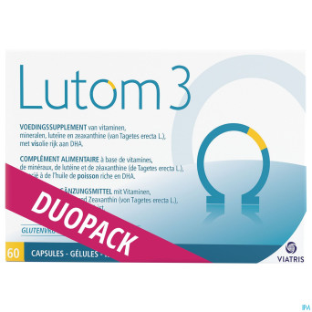 Lutom 3 blister    caps 2x60