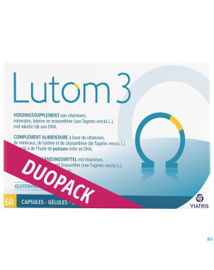 Lutom 3 blister    caps 2x60