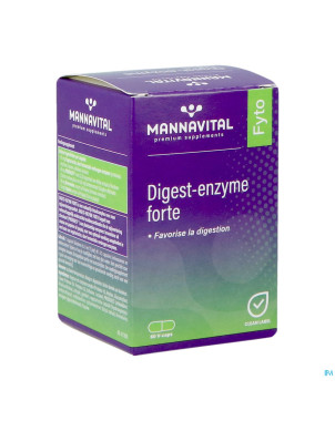 Mannavital digest enzyme  forte    v-caps 60
