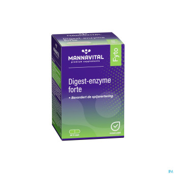 Mannavital digest enzyme  forte    v-caps 60
