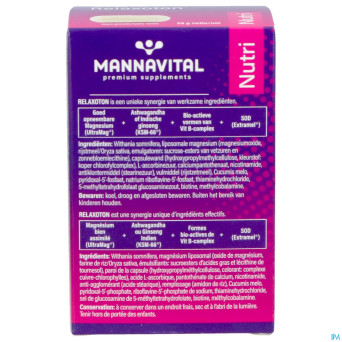Mannavital relaxoton    comp 60