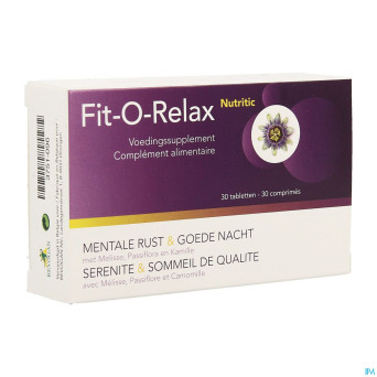 Fit-o-relax nutritic    comp 30 revogan