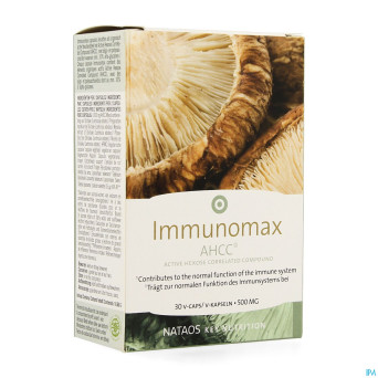 Immunomax ahcc 500mg    vcaps  30