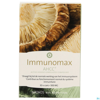 Immunomax ahcc 500mg    vcaps  30