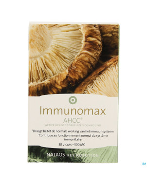 Immunomax ahcc 500mg    vcaps  30