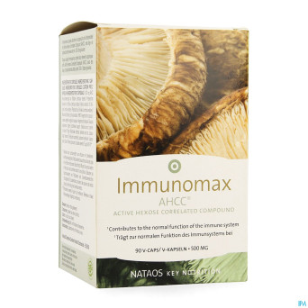 Immunomax ahcc 500mg    vcaps  90