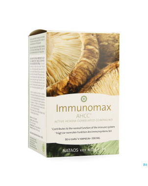 Immunomax ahcc 500mg    vcaps  90