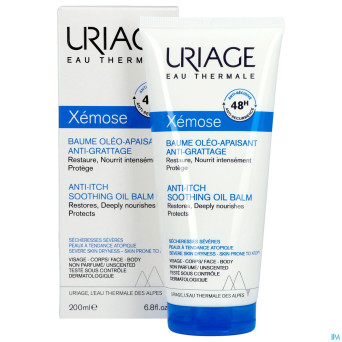 Uriage xemose baume oleo apaisant a/grattage 200ml