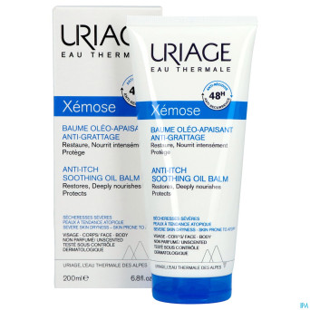 Uriage xemose baume oleo apaisant a/grattage 200ml