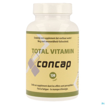 Concap total vitamin    caps 120