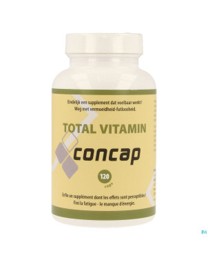 Concap total vitamin    caps 120