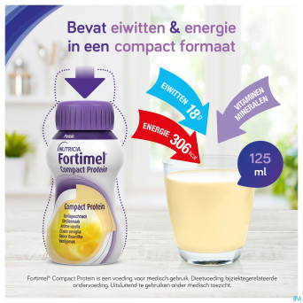 Fortimel compact protein tropic.ging.epice 4x125ml