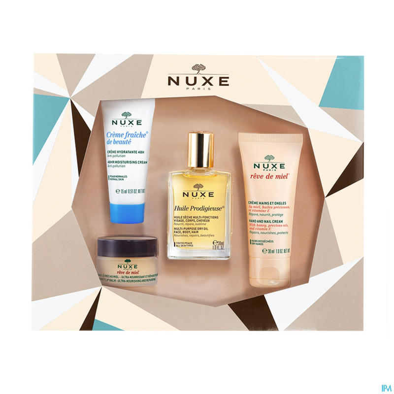 Nuxe coffret noel best seller 4 prod