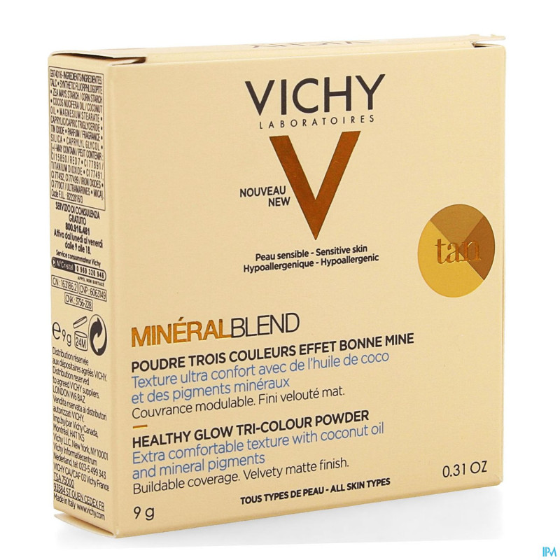 Vichy mineralblend pdr tan    9ml