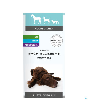 Fleurs de bach animaux indolence gouttes    20ml
