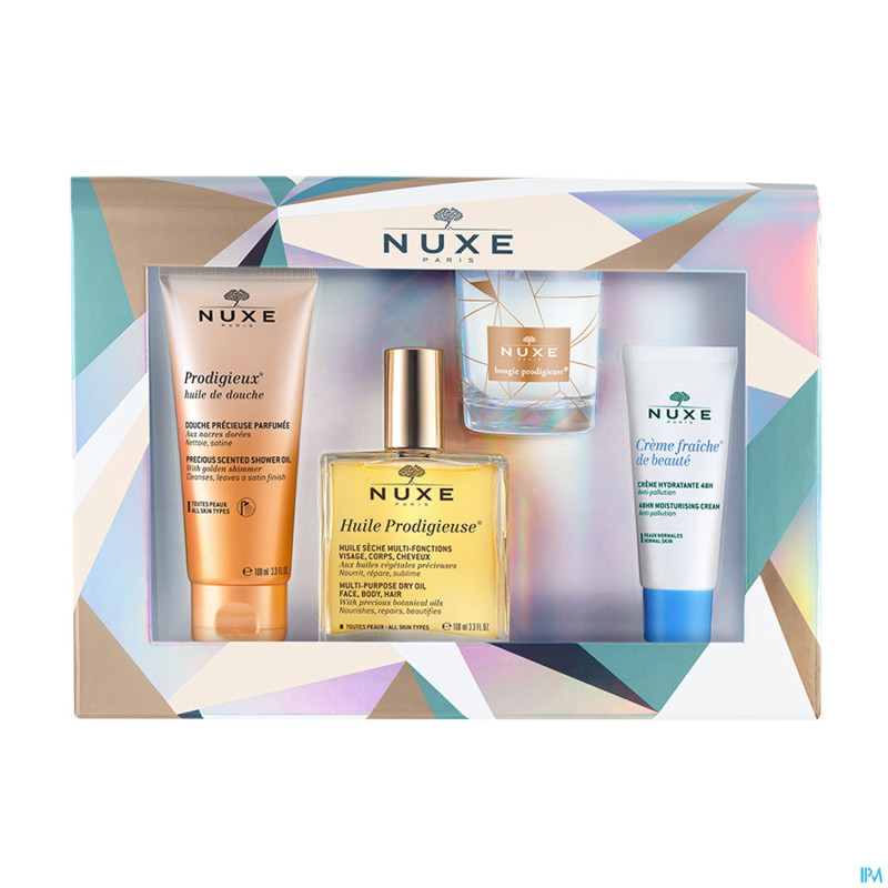 Nuxe coffret noel 100 hp 4 prod